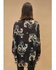 Γυναικείο πουκάμισο με τύπωμα - Aria Collage Shirt Collectiva Noir Γυναικείο πουκάμισο με τύπωμα - Aria Collage Shirt Collectiva Noir
