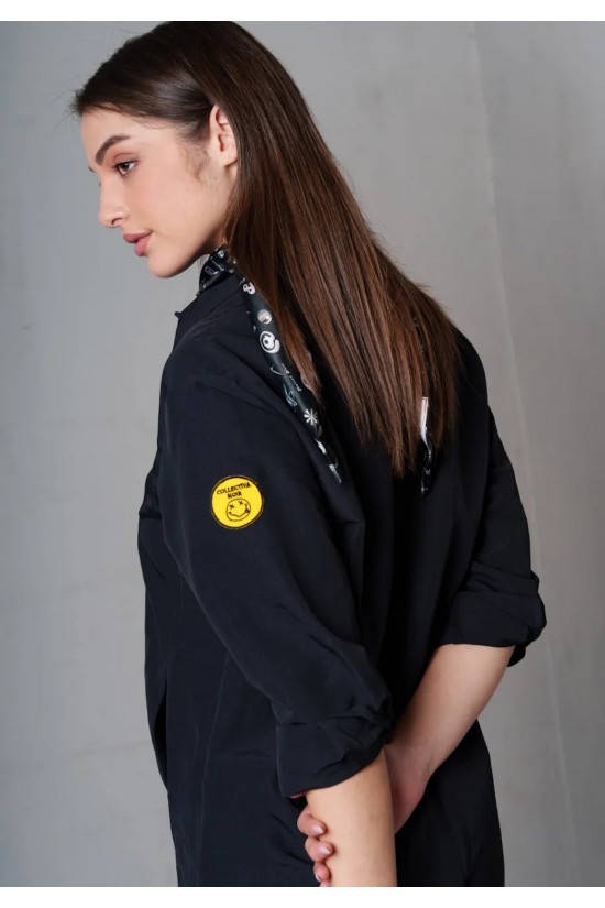 Γυναικεία μαύρη ολόσωμη φόρμα - Collectiva Noir Kaia Jumpsuit Γυναικεία μαύρη ολόσωμη φόρμα - Collectiva Noir Kaia Jumpsuit