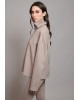 Γυναικεία γκρι μπλούζα ζιβάγκο - Collectiva Noir Crisp Top