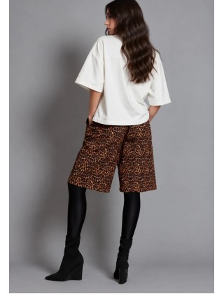 Γυναικεία λευκή oversized μπλούζα - Collectiva Noir Lover Top