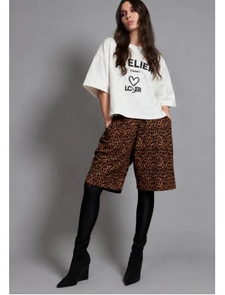 Γυναικεία λευκή oversized μπλούζα - Collectiva Noir Lover Top