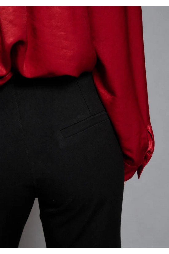 Γυναικεία μαύρη ψηλόμεση παντελόνα - Collectiva Noir Luxor Pants Γυναικεία μαύρη ψηλόμεση παντελόνα - Collectiva Noir Luxor Pants