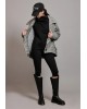 Γυναικείο oversized πανωφόρι - Collectiva Noir Tweed Cardigan