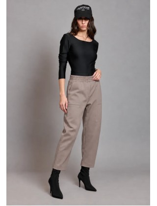 Γυναικείο γκρι παντελόνι - Collectiva Noir Halo Pants
