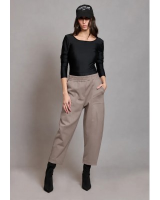 Γυναικείο γκρι παντελόνι - Collectiva Noir Halo Pants