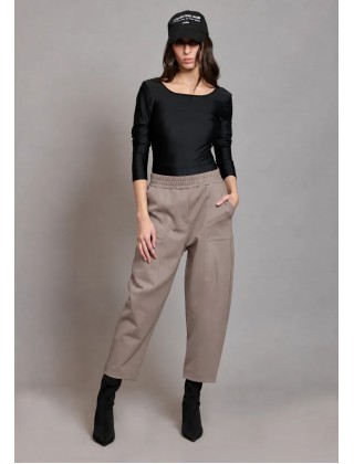 Γυναικείο γκρι παντελόνι - Collectiva Noir Halo Pants