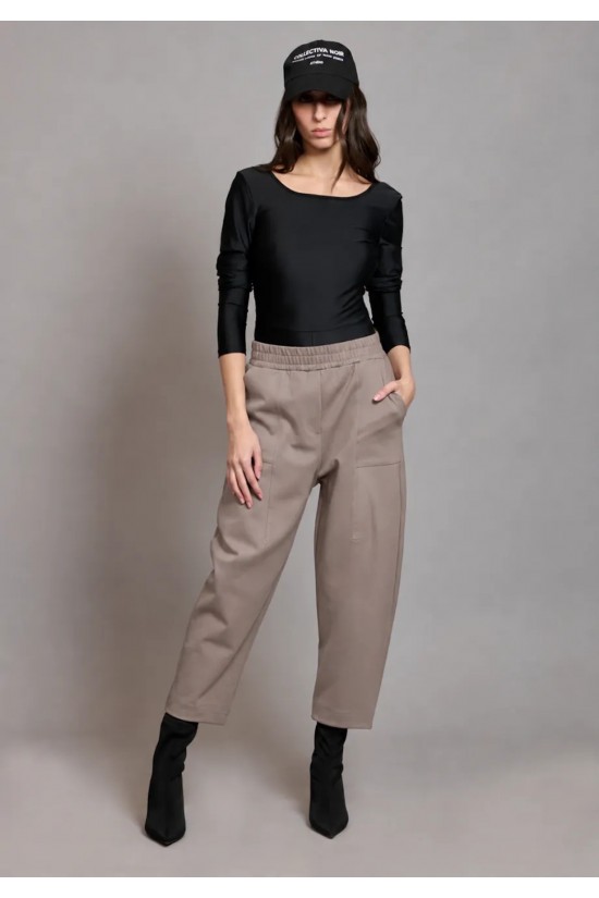 Γυναικείο γκρι παντελόνι - Collectiva Noir Halo Pants Γυναικείο γκρι παντελόνι - Collectiva Noir Halo Pants
