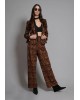 Γυναικείο λεοπάρ παντελόνι - Collectiva Noir Nadin Pants Γυναικείο λεοπάρ παντελόνι - Collectiva Noir Nadin Pants