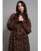 Γυναικείο μάξι λεοπάρ φόρεμα - Collectiva Noir Arlet Dress Γυναικείο μάξι λεοπάρ φόρεμα - Collectiva Noir Arlet Dress