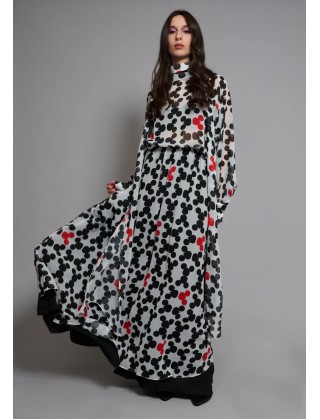 Γυναικείο μάξι φόρεμα - Collectiva Noir Arlet Dress