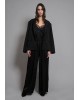 Γυναικείο μαύρο blazer - Collectiva Noir Suki Blazer Γυναικείο μαύρο blazer - Collectiva Noir Suki Blazer