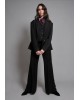 Γυναικείο μαύρο blazer - Collectiva Noir Suki Blazer Γυναικείο μαύρο blazer - Collectiva Noir Suki Blazer