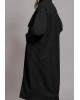 Γυναικείο μαύρο oversized παλτό - Collectiva Noir Menton Coat Γυναικείο μαύρο oversized παλτό - Collectiva Noir Menton Coat