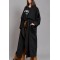 Γυναικείο μαύρο oversized παλτό - Collectiva Noir Menton Coat