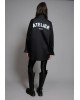 Γυναικείο μαύρο oversized πουκάμισο - Collectiva Noir Void Shirt Γυναικείο μαύρο oversized πουκάμισο - Collectiva Noir Void Shirt