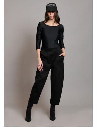 Γυναικείο μαύρο παντελόνι - Collectiva Noir Halo Pants