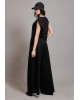 Γυναικείο μαύρο wide leg παντελόνι φόρμας - Collectiva Noir Addisson Pnt Pants