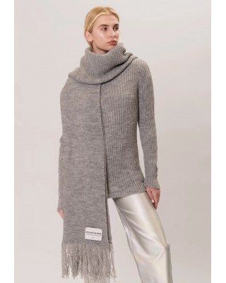 Γυναικείο πλεκτό κασκόλ - Collectiva Noir N04 Γυναικείο πλεκτό κασκόλ - Collectiva Noir N04