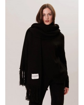 Γυναικείο πλεκτό κασκόλ - Collectiva Noir N04 Γυναικείο πλεκτό κασκόλ - Collectiva Noir N04