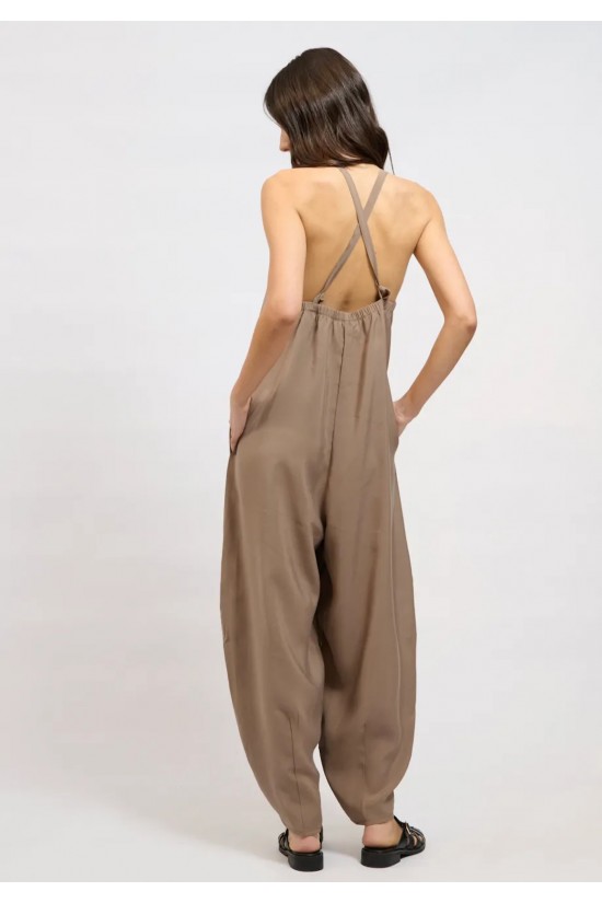 Γυναικεία αμάνικη ολόσωμη φόρμα - Collectiva Noir March Jumpsuit