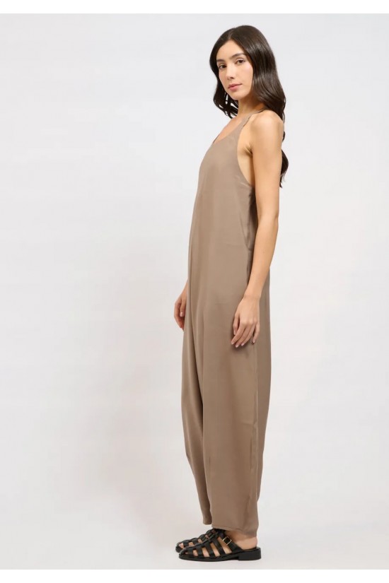 Γυναικεία αμάνικη ολόσωμη φόρμα - Collectiva Noir March Jumpsuit