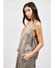 Γυναικεία γκρι αμάνικη μπλούζα - Collectiva Noir Lunaria Top Γυναικεία γκρι αμάνικη μπλούζα - Collectiva Noir Lunaria Top