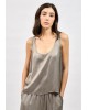Γυναικεία γκρι αμάνικη μπλούζα - Collectiva Noir Lunaria Top Γυναικεία γκρι αμάνικη μπλούζα - Collectiva Noir Lunaria Top
