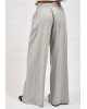 Γυναικεία γκρι φαρδιά παντελόνα - Collectiva Noir Ines Pants