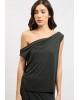 Γυναικεία μαύρη off shoulders μπλούζα - Collectiva Noir Bella Top