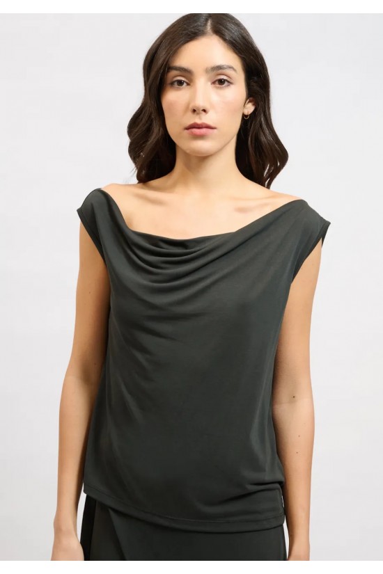 Γυναικεία μαύρη off shoulders μπλούζα - Collectiva Noir Bella Top