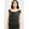 Γυναικεία μαύρη off shoulders μπλούζα - Collectiva Noir Bella Top