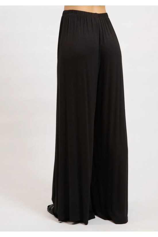 Γυναικεία μαύρη φαρδιά παντελόνα - Collectiva Noir Jasmine Pants