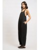 Γυναικεία μαύρη αμάνικη ολόσωμη φόρμα - Collectiva Noir March Jumpsuit
