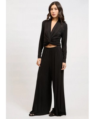 Γυναικεία μαύρη πολυμορφική ζακέτα - Collectiva Noir Cala Cardigan