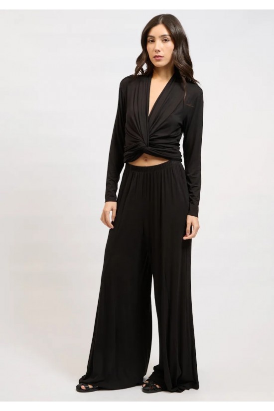 Γυναικεία μαύρη πολυμορφική ζακέτα - Collectiva Noir Cala Cardigan