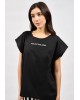 Γυναικεία κοντομάνικη oversized μπλούζα - Collectiva Noir CN Oversized Top