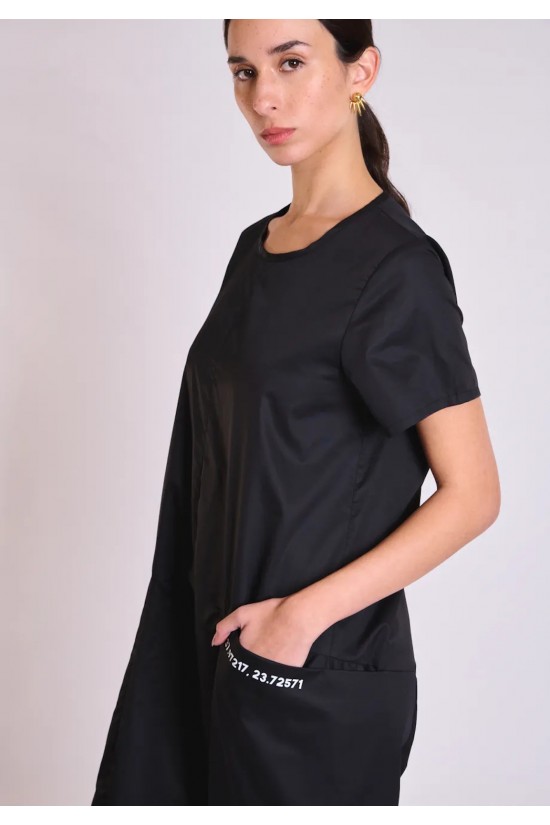 Γυναικεία μαύρη ολόσωμη φόρμα - Collectiva Noir Ran Jumpsuit