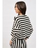 Γυναικεία ριγέ μπλούζα - Collectiva Noir Silia Top