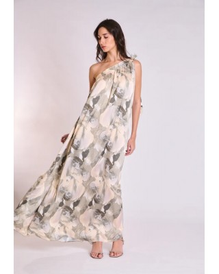 Γυναικείο αέρινο φόρεμα με έναν ώμο - Collectiva Noir Lauren Dress