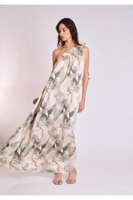 Γυναικείο αέρινο φόρεμα με έναν ώμο - Collectiva Noir Lauren Dress Γυναικείο αέρινο φόρεμα με έναν ώμο - Collectiva Noir Lauren Dress