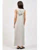 Γυναικείο γκρι αμάνικο φόρεμα - Collectiva Noir Hether Dress