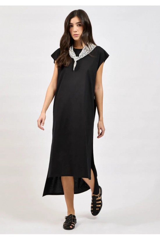 Γυναικείο μαύρο κοντομάνικο φόρεμα - Collectiva Noir Organic Tank dress Γυναικείο μαύρο κοντομάνικο φόρεμα - Collectiva Noir Organic Tank dress