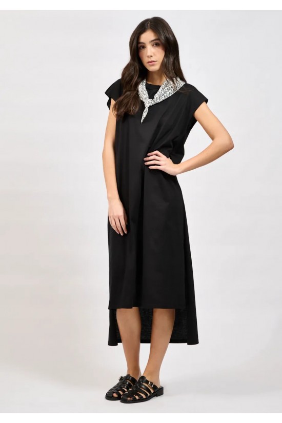 Γυναικείο μαύρο κοντομάνικο φόρεμα - Collectiva Noir Organic Tank dress Γυναικείο μαύρο κοντομάνικο φόρεμα - Collectiva Noir Organic Tank dress