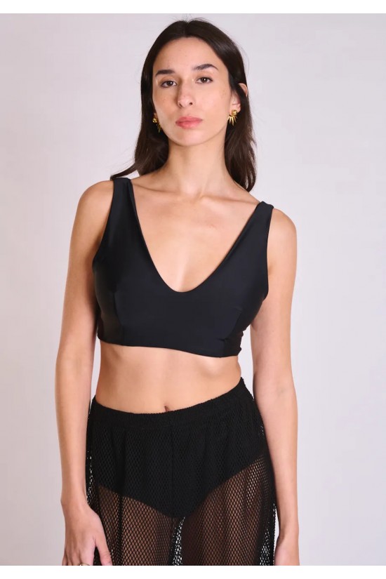 Γυναικείο μαύρο σετ μαγιό - Collectiva Noir Skyler Set Γυναικείο μαύρο σετ μαγιό - Collectiva Noir Skyler Set