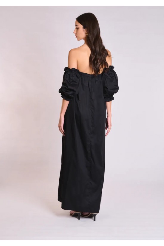 Γυναικείο μαύρο μάξι φόρεμα - Collectiva Noir That Dress