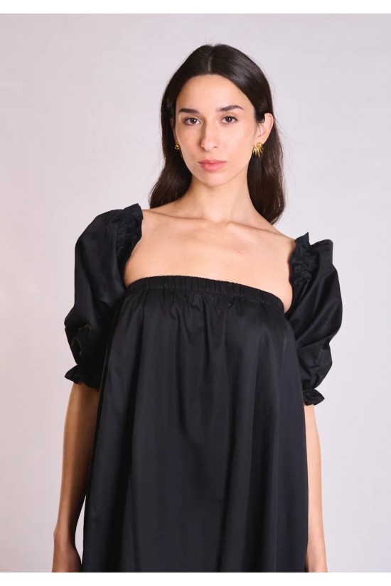 Γυναικείο μαύρο μάξι φόρεμα - Collectiva Noir That Dress