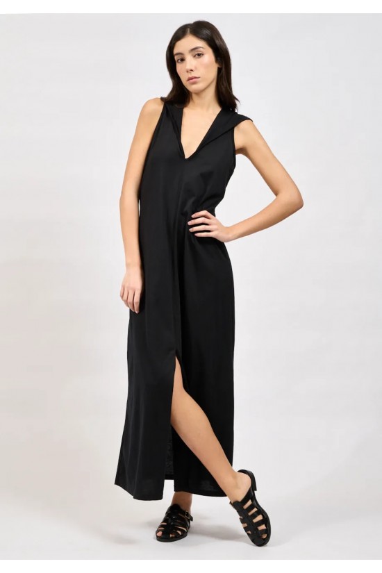 Γυναικείο μαύρο αμάνικο φόρεμα - Collectiva Noir Hether Dress