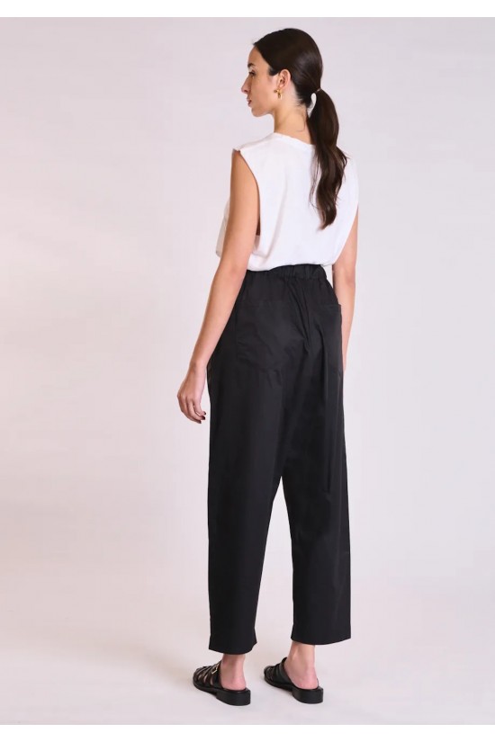 Γυναικείο μαύρο παντελόνι - Collectiva Noir Elm Pants