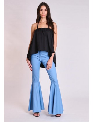 Γυναικείο μαύρο στράπλες τοπ - Collectiva Noir Nive Top