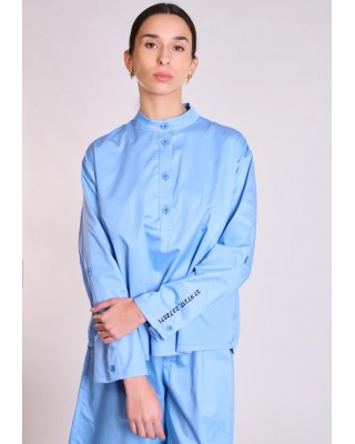 Γυναικείο μπλε πουκάμισο - Collectiva Noir Elan Top Γυναικείο μπλε πουκάμισο - Collectiva Noir Elan Top